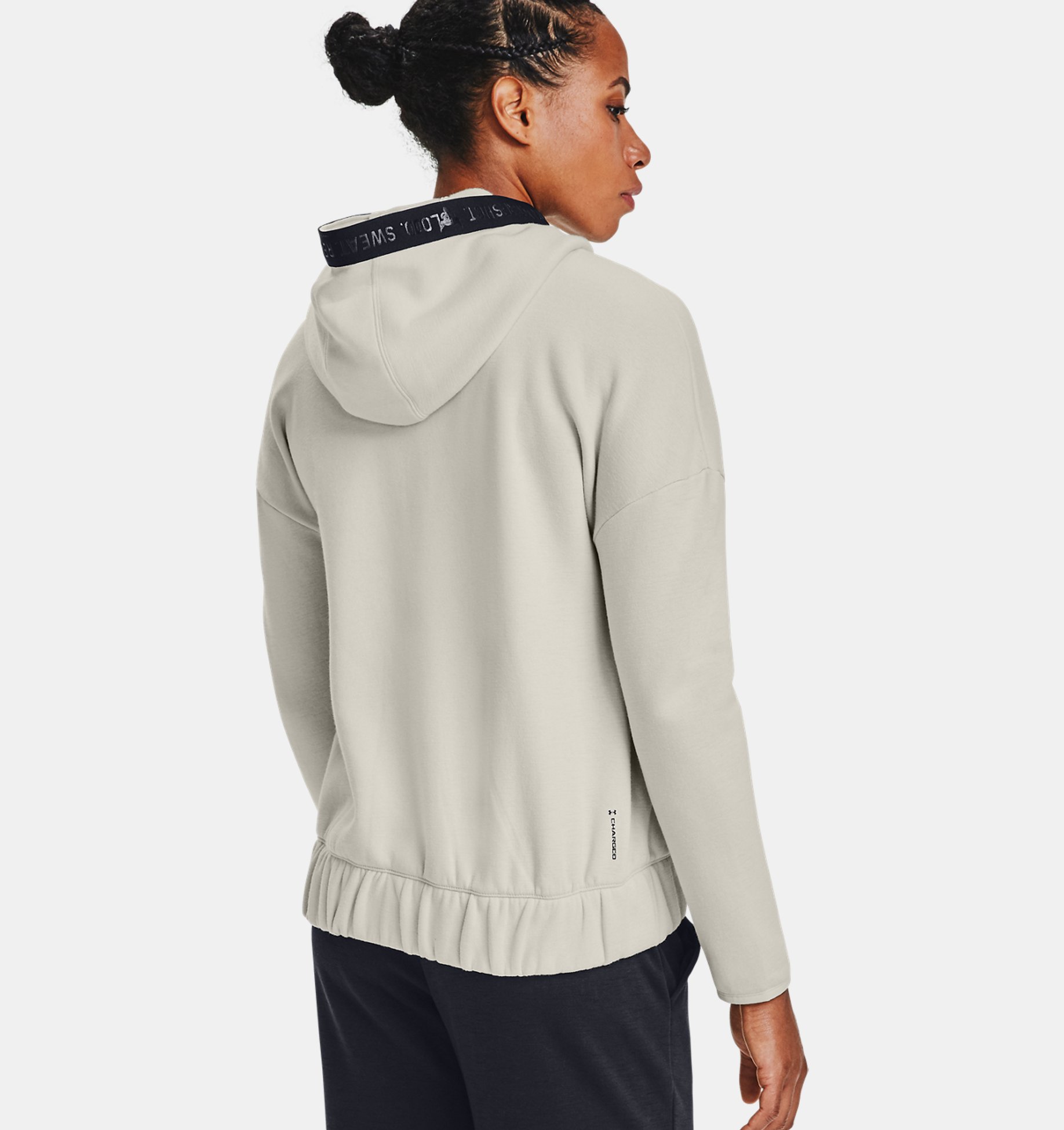 Women's Project Rock Charged Cotton® Fleece Full Zip | Under Armour